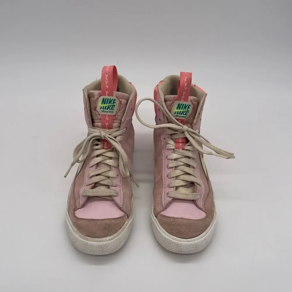 Pink Custom Nike Blaze Kids Shoes